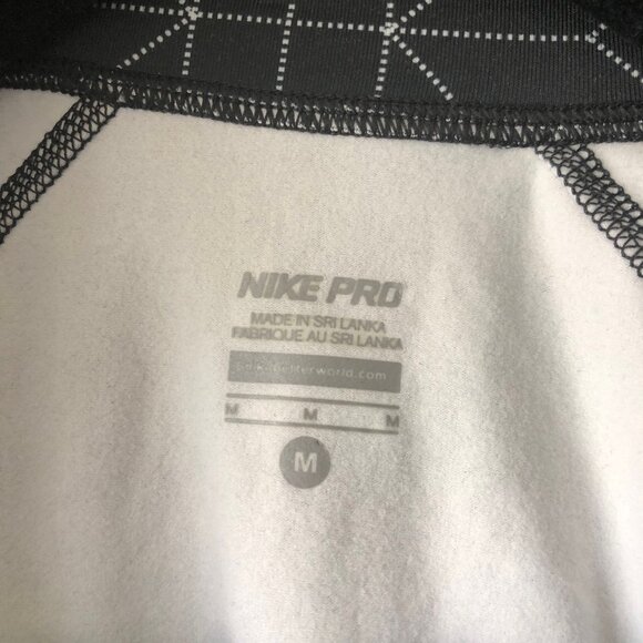 Nike | Pro Black & Yellow 1/2 Zip Pullover - Picture 6 of 6